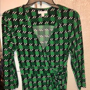 New York & Co stretch wrap dress